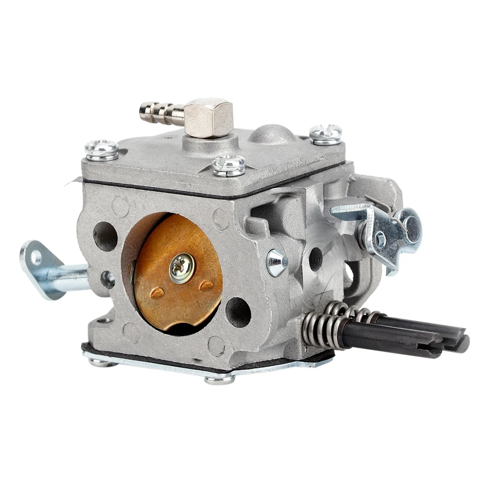 Карбюратор Carb 43cc 47cc 49cc 5cc карбюратор мини карбюратор для чопперов 15 мм квадроциклы для мини-велосипедов Quad Прямая для Stihl MS270 280 - Цвет: Серебристый