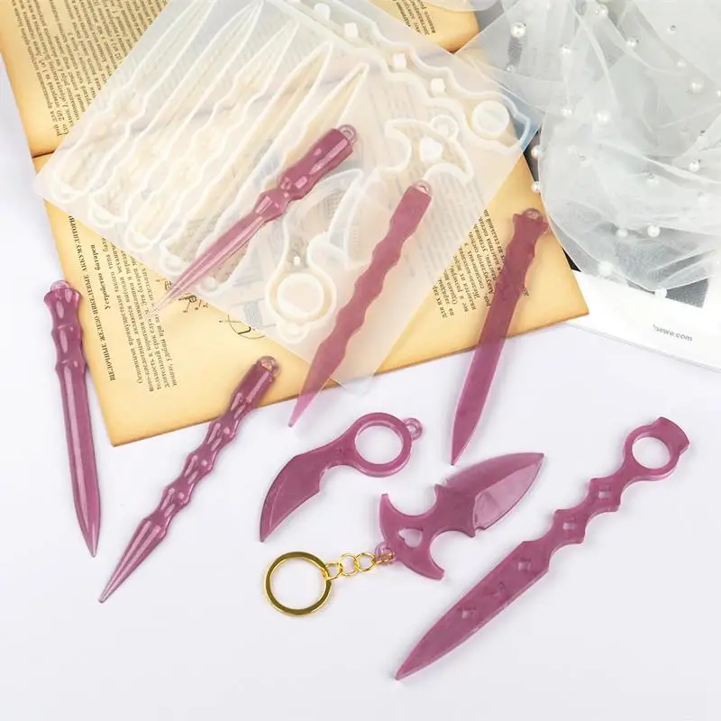 

Силиконовые формы «Волшебная палочка» для изготовления украшений из эпоксидной и кристаллической смолы