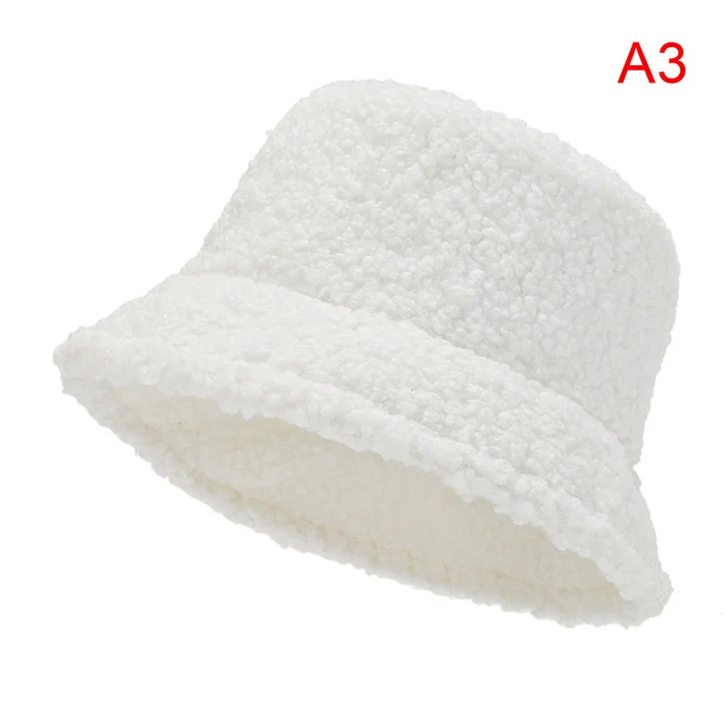 

1pc Fashion Women Warm Bucket Hats Lady Autumn Winter Outdoor Waterproof Fisherman Caps Hat For Men Women