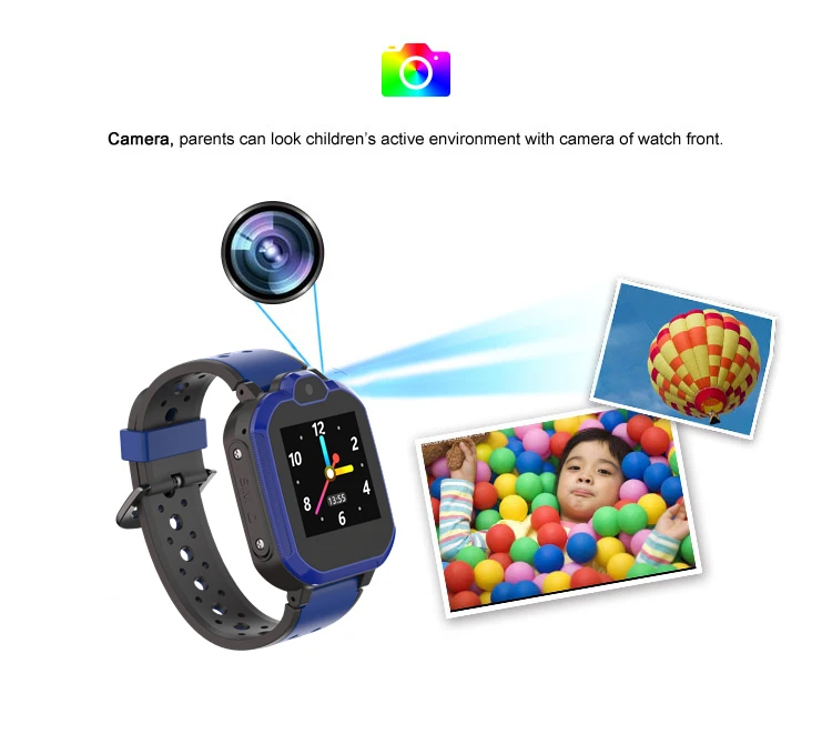 

LT05 4G Smart Bracelet Band Kids Video Call GPS WIFI SOS Safe Waterproof Bluetooth Anti-Lost Wrisatband Smart Watch For Xmas