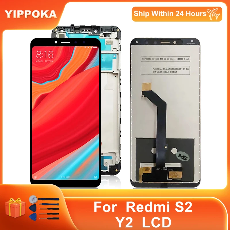 

5.99" For Xiaomi Redmi S2 LCD Y2 Global Version LCD Display Digitizer Touch Screen Replacement Parts With Frame For Redmi S2