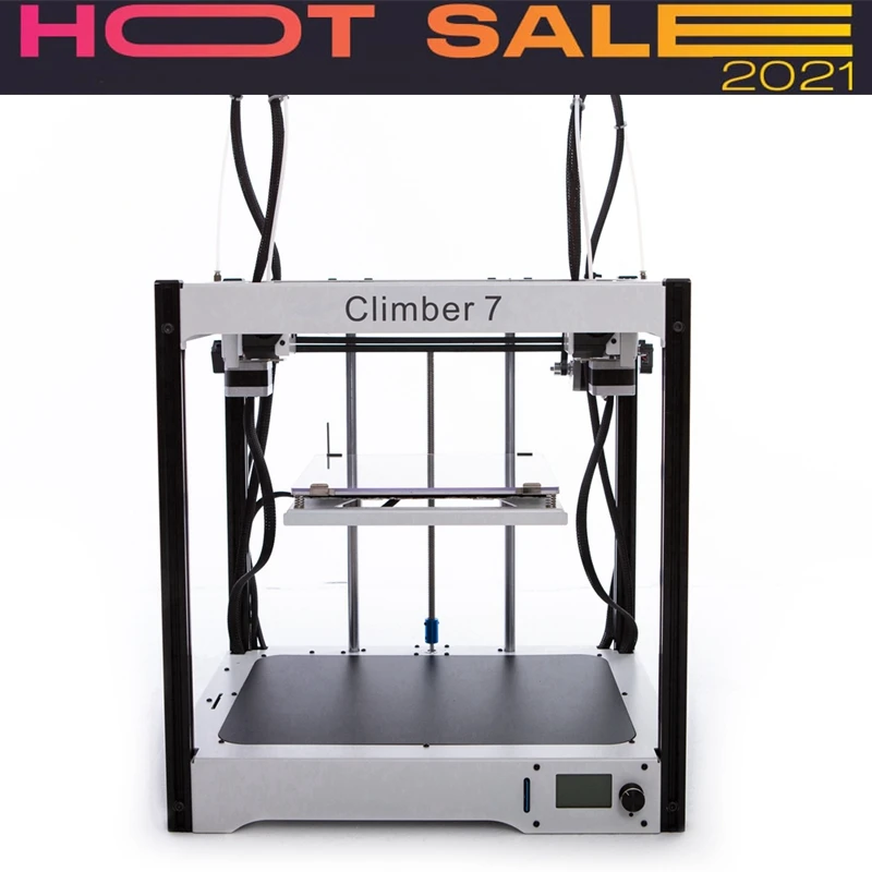 Online Neueste Idex 3d Drucker Unabhängige Dual Extruder Volle Metall Rahmen Hohe Präzision Große Größe Diy Kit Climber7