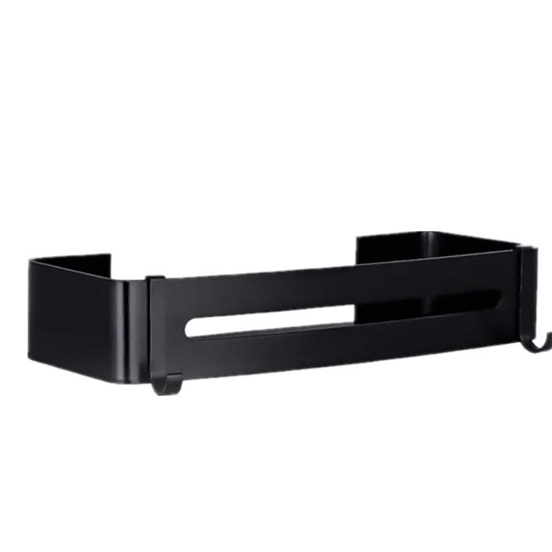 

Drill-free toilet triangle shelf bathroom corner corner wall hanging bath space aluminum toilet storage shelf