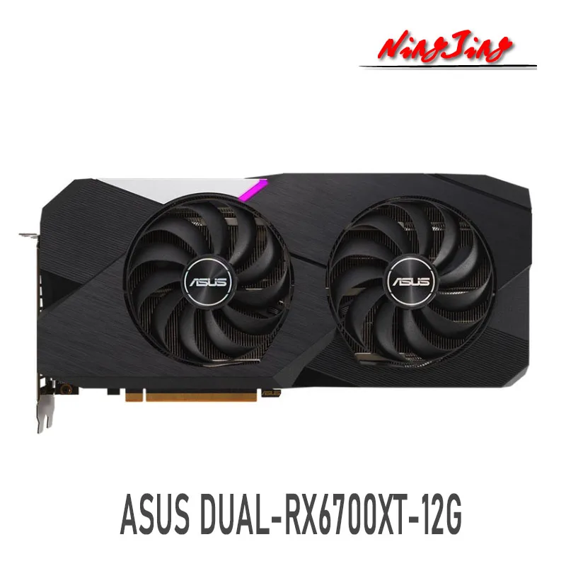 NEW ASUS Dual Radeon RX 6700 XT OC Edition 12GB GDDR6 AMD 16 Gbps 192-bit 7nm 6700XT | Компьютеры и офис