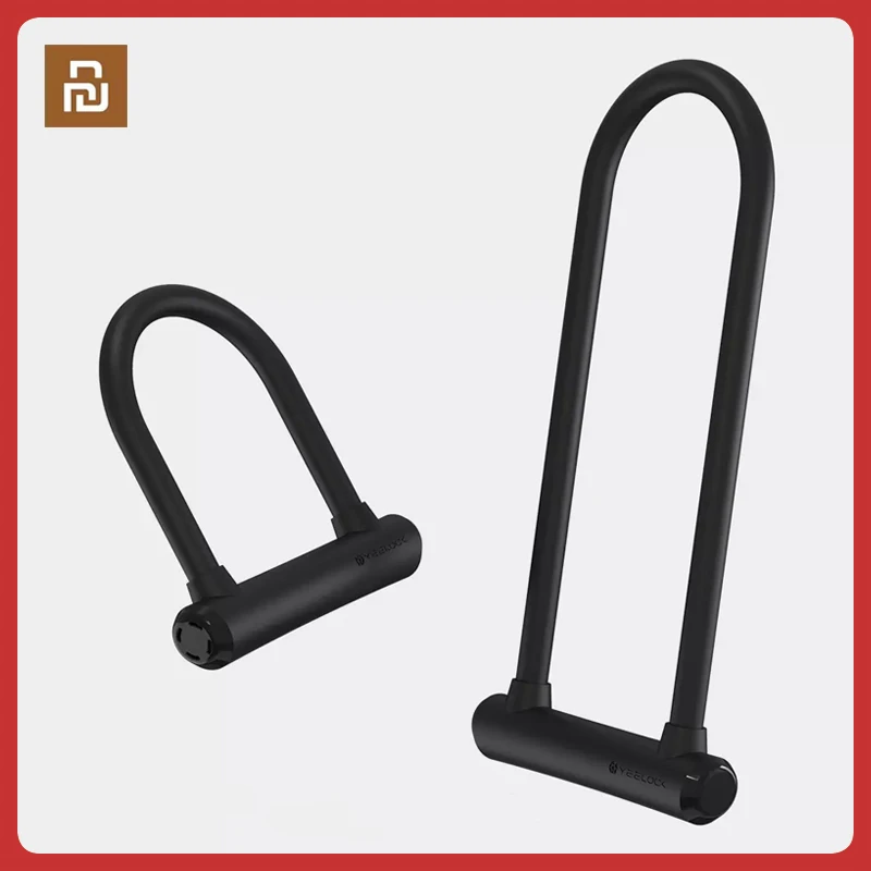 

Xiaomi Yeelock Intelligent U Lock Waterproof Sliding Door CarMotorcycle Bike Padlock Window Password To Phone APP Smart Remote