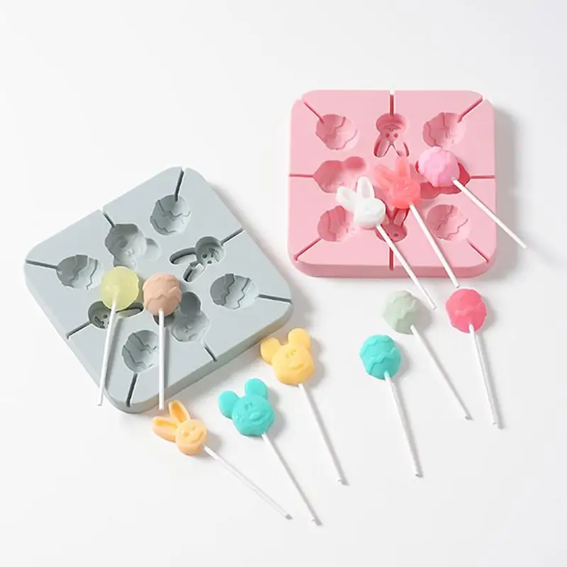 8 отверстий силиконовая форма для выпечки тортов в виде мультяшного героя