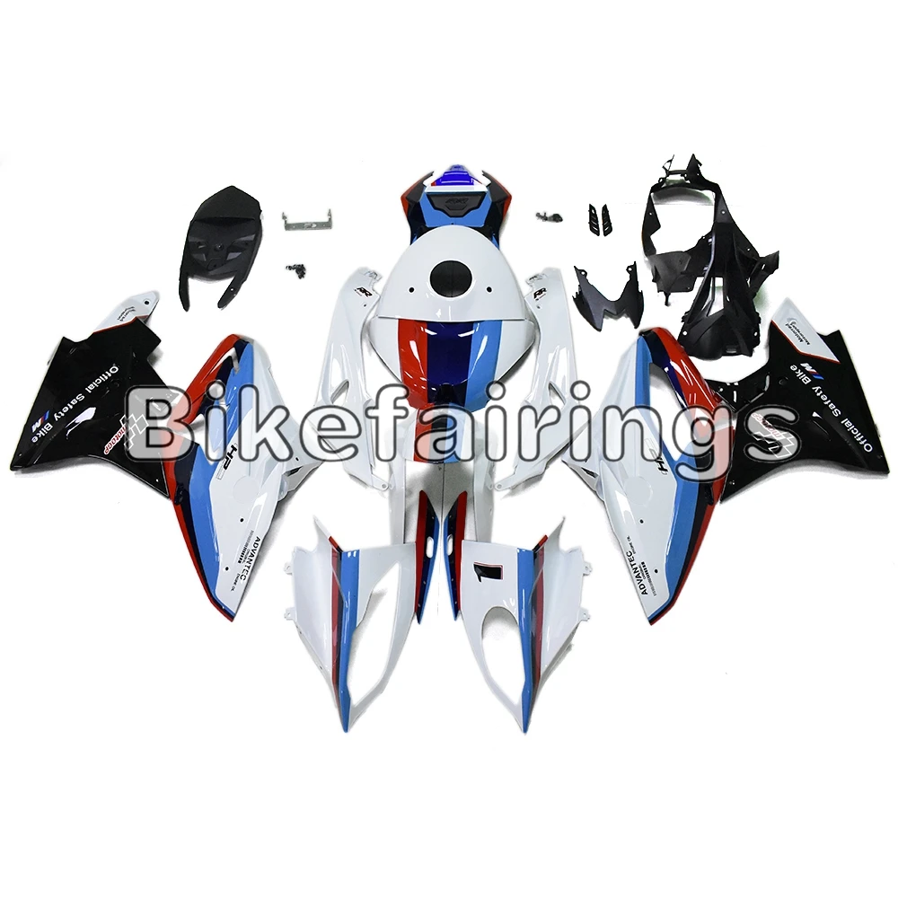 

White Blue and Black Lowers Motorbike Bodywork Kit For BMW 2017 2018 S1000RR 17 18 s1000rr 17 18 Sportbike Fairings Body Kits