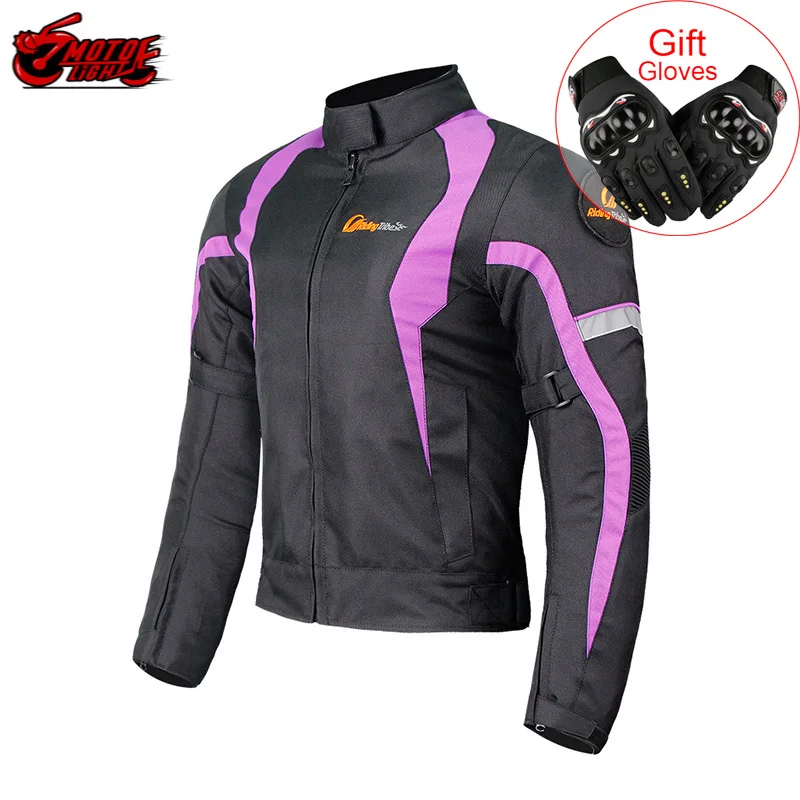 Женская мотоциклетная куртка водонепроницаемая теплая зимняя защитная одежда