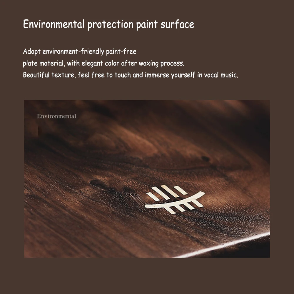 21 клавиша Kalimba грецкий орех кудрявый фигурка клавиатура большой палец фортепиано