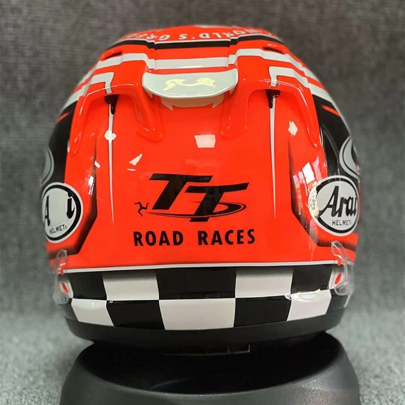 Мотоциклетный шлем на все лицо семейная модель ограниченный выпуск шлема IoM TT