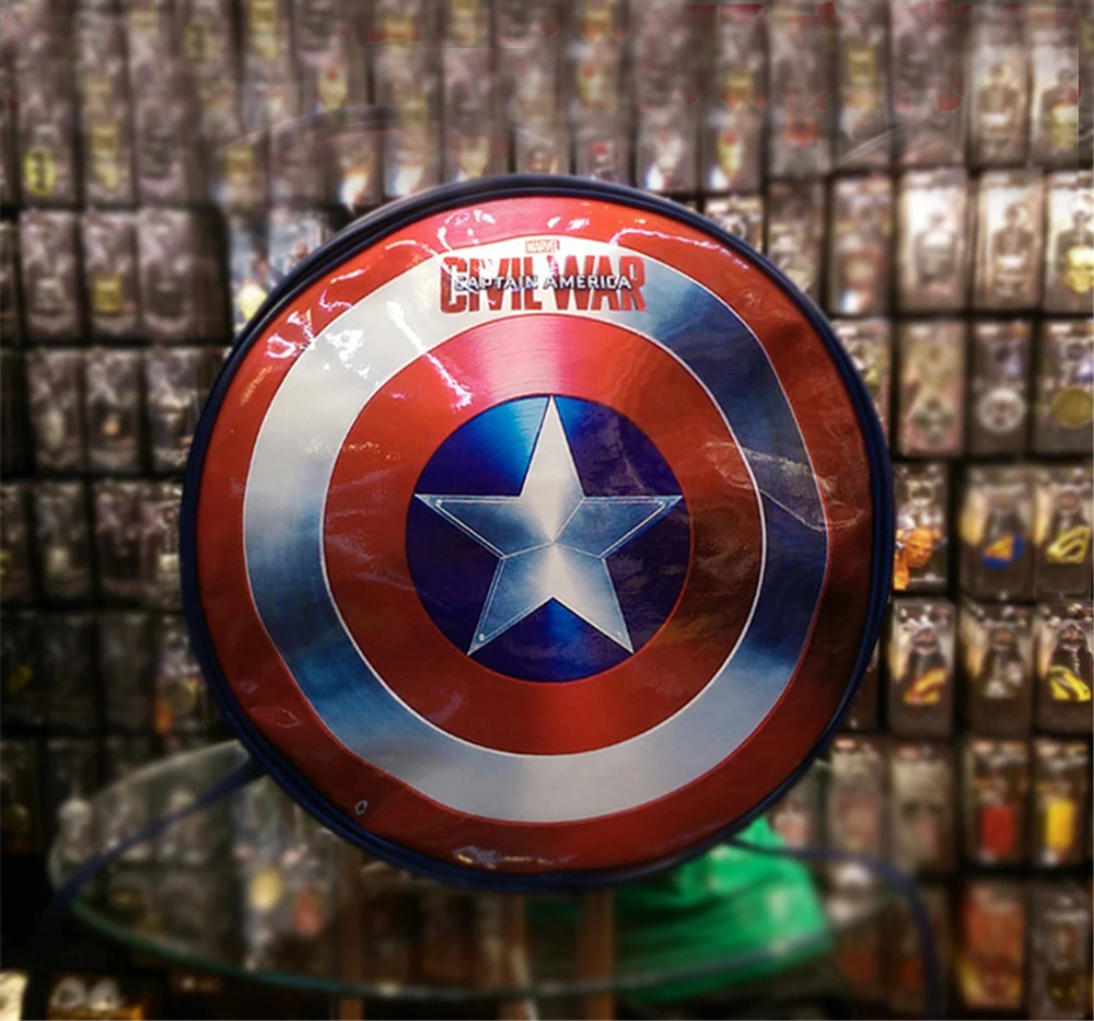 Походный рюкзак косплей аксессуары Капитан Америка Роджерс щит новый аниме