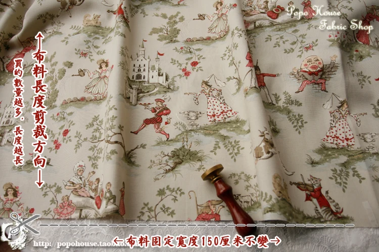 Garden Pure Cotton Canvas Cloth Tablecloth Curtain Sofa Handmade Bag Fabric | Дом и сад