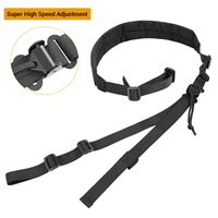 tactical 2 points gun sling military shotgun shoulder strap adjustable length nylon gun belt rope hunting gun accessories