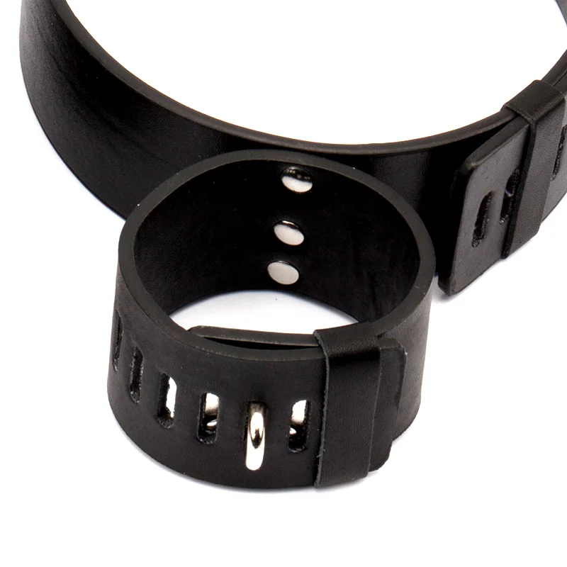 Эротические наручники из искусственной кожи на лодыжке фетиш раб БДСМ бондаж