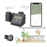 tuya wifi micro drip irrigation with pump for indoor watering system irrigation water timer tuyasmart life app controlled