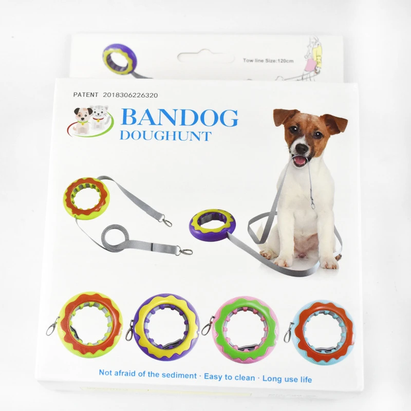 

New Dog Roulette Leash Automatic Retractable Personalized Nylon Cat Lead Extension Non-slip for Puppy Small Medium Large Dogs