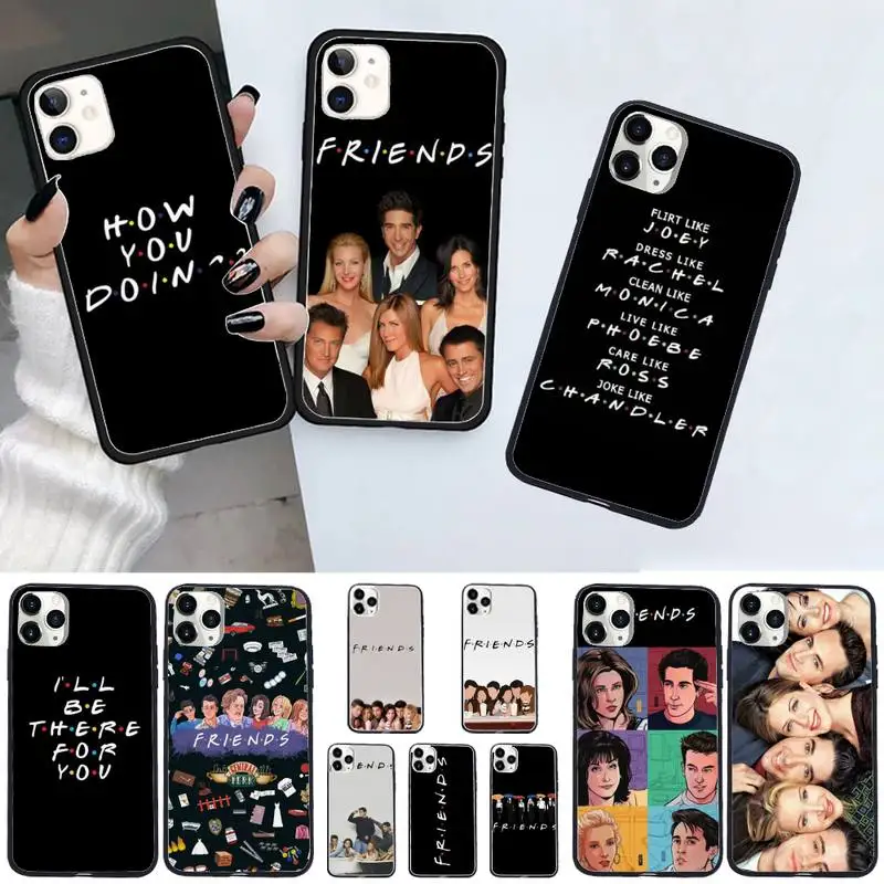 

Hot sale Friends Together Phone Case For iphone 12 11 13 7 8 6 s plus x xs xr pro max mini shell