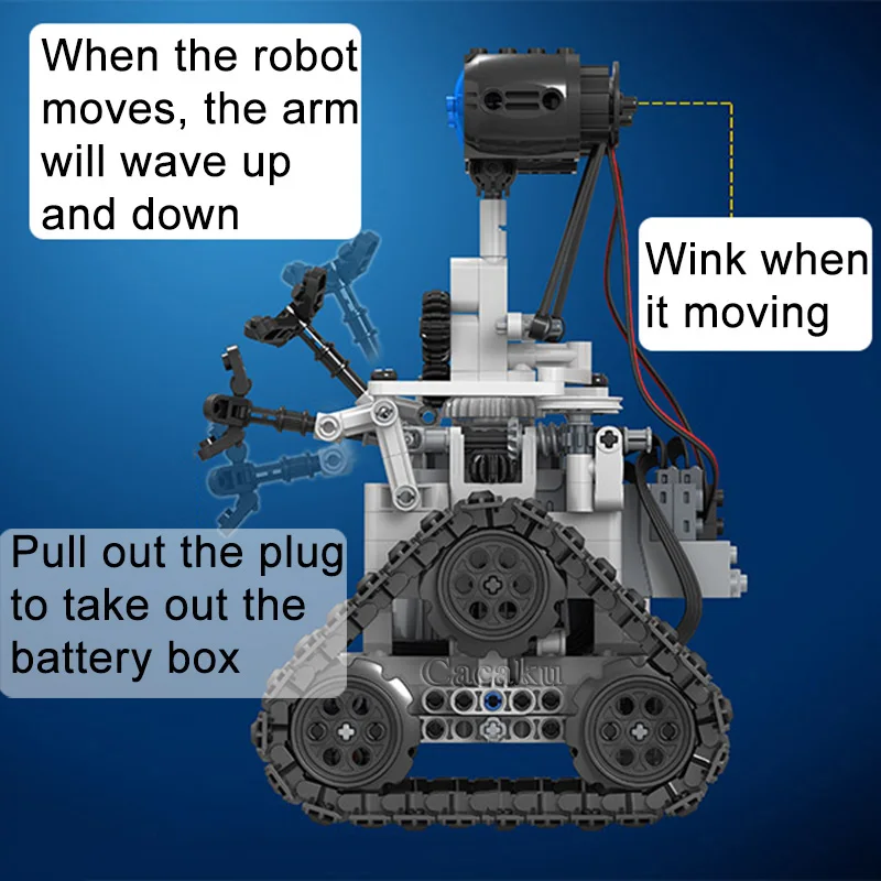 432 шт. кирпичи RC модели-роботы строительные блоки для дня рождения маленьких