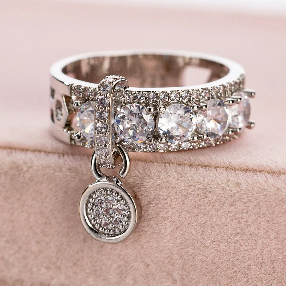 Новое поступление 2020 винтажные обручальные кольца для женщин из розового золота