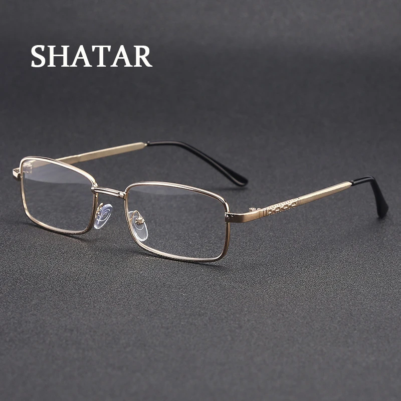 

Shatar 2022 New Reading Glasses For Men And Women Models Metal Frame Simple Business Casual Comfortable Prescription Glasses