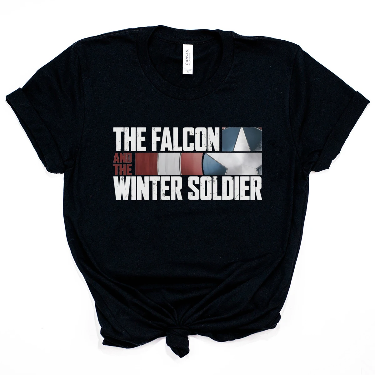 Футболка с Соколом и зимним солдатиком крутая футболка баки Барнса футболки