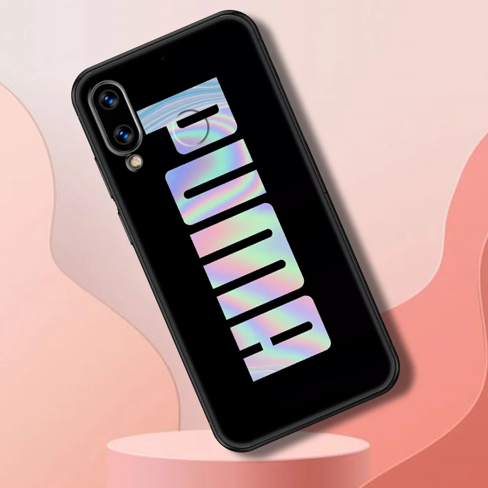 

Fashion Brand leopard Phone case For Huawei Honor 6 7 8 9 10 10i 20 A C X Lite Pro Play black silicone coque pretty shell