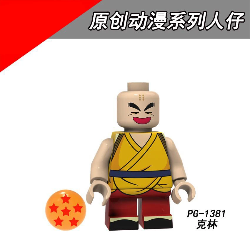 PG8167 Matched Legoing блоки оригинальный Аниме Дракон бэллинг собранные люди Sun Wukong Wu Taidou