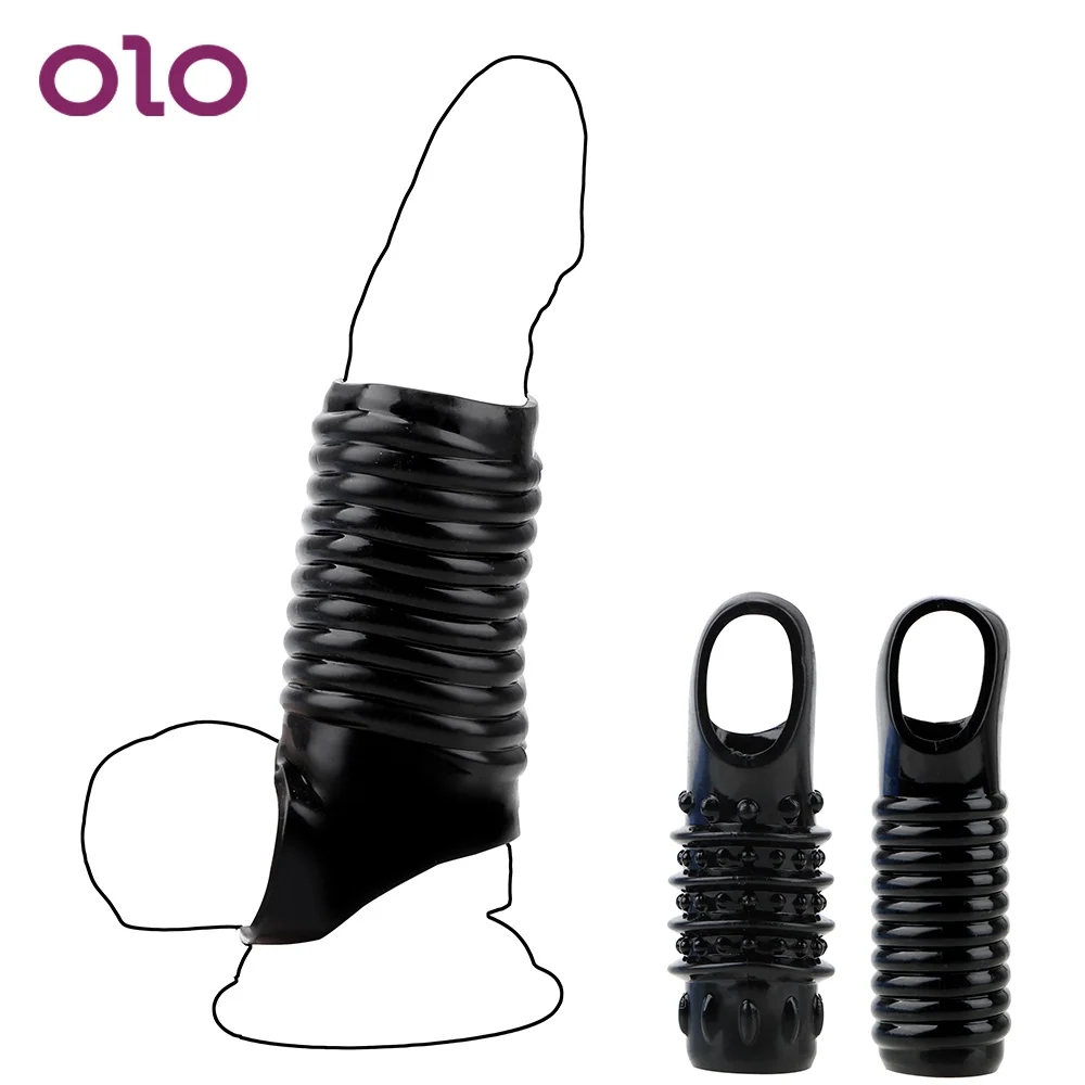 Увеличитель пениса OLO мужской удлинитель товары для взрослых кольца на пенис из