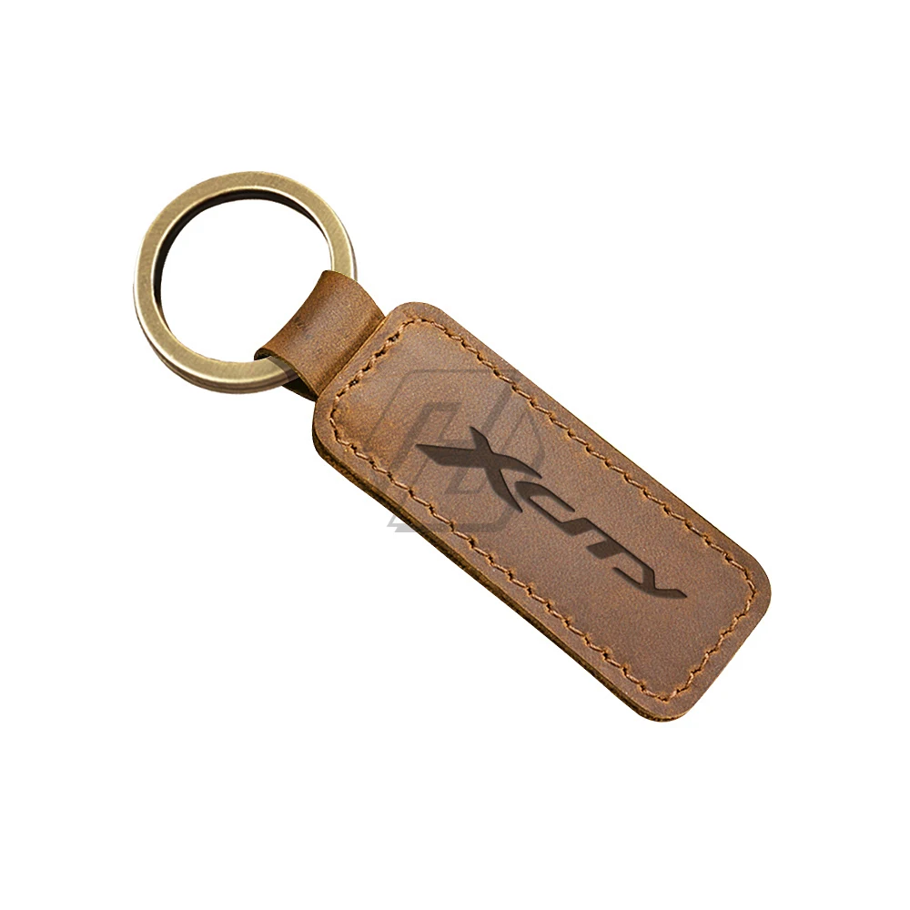 

For Yamaha Xcity X-city 125 250 Scooter Keychain Cowhide Key Ring