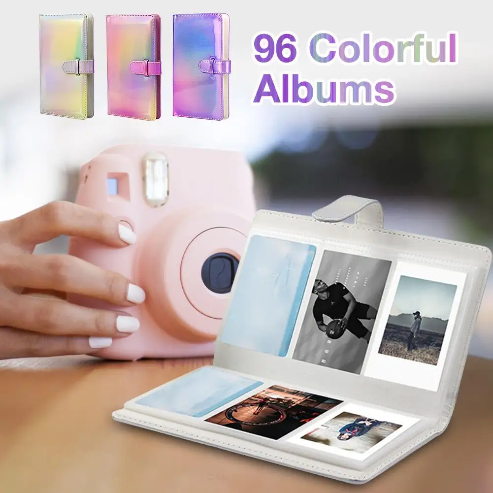 Фотоальбом кошелек универсальный 96 дюймов для Po-laroid Instax Mini 11/8/9/7s/25/70/90 | Дом и сад