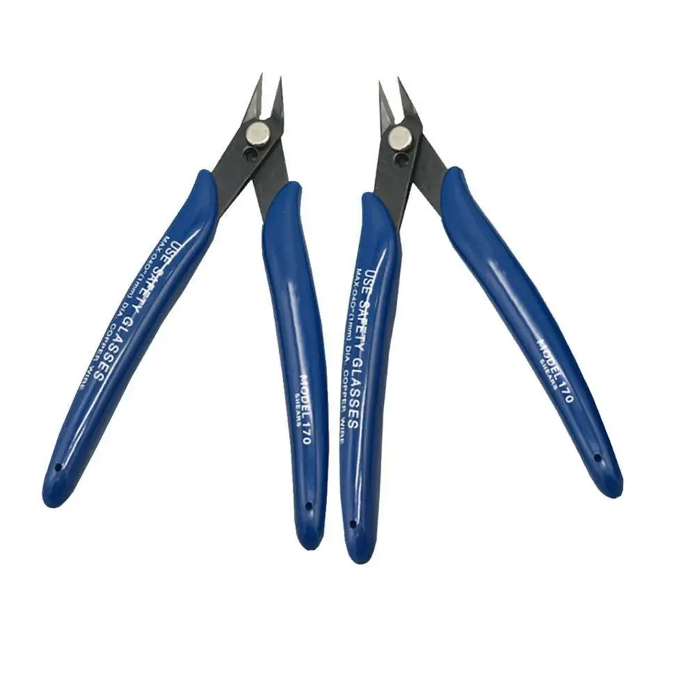 

Electrical Cutting Plier Jewelry Wire Cable Cutter Pliers Tool Side Snips Flush J1M4