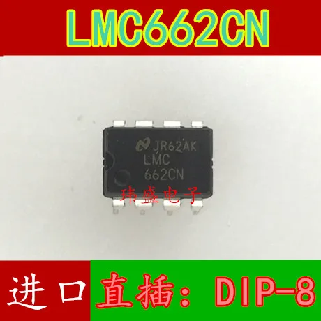 

10PCS/LOT LMC662CN DIP-8 IC LMC662