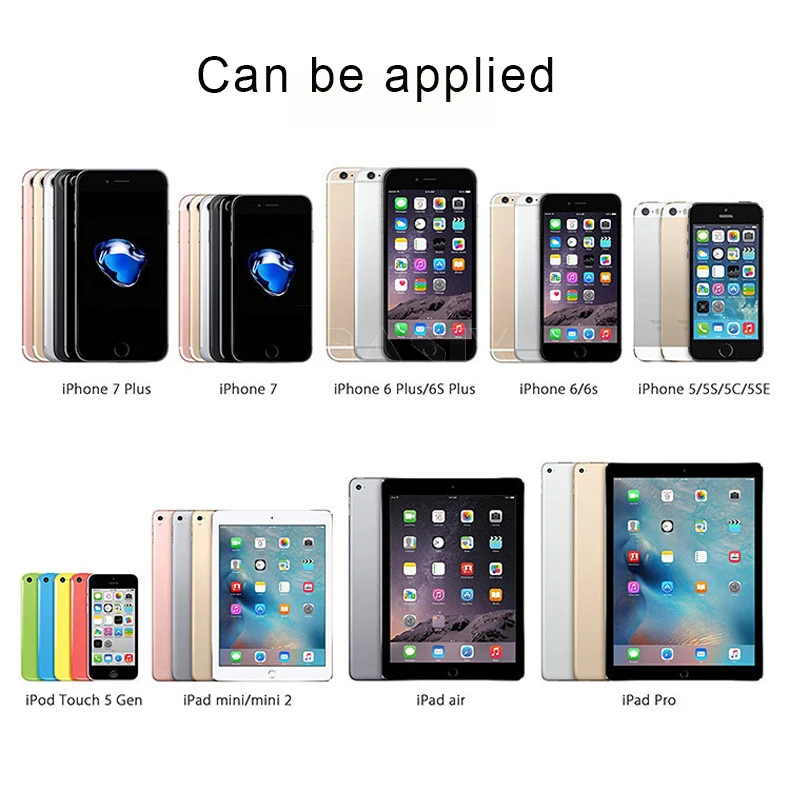 HDMI-совместимый кабель для Apple IPhone X 8 Plus 7 6 6s 5 5s 5S осветительного кабеля адаптер HDTV TV