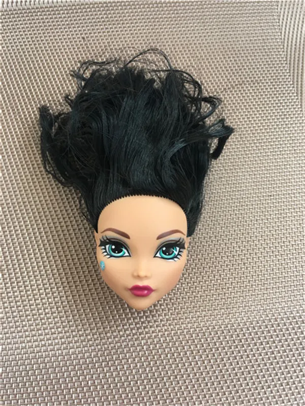 Редкая коллекция голова куклы монстры Хороший макияж для девочек детали игрушек