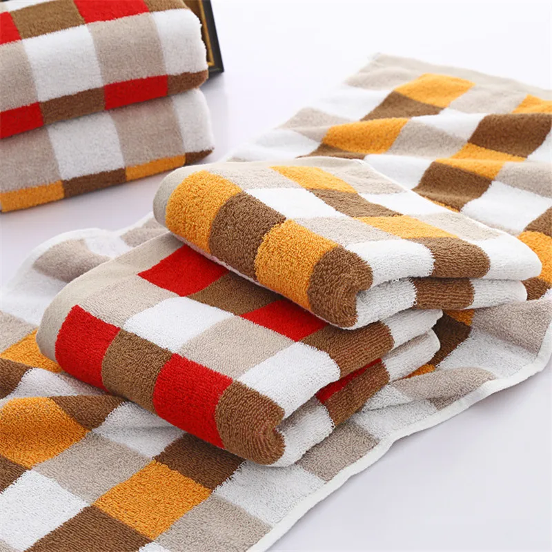 Хлопковые полотенца британская сетка печать и окрашивание хорошо впитывает не