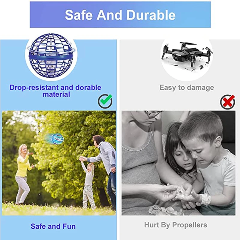 Drone Flying Orb Magic Ball игрушки-Бумеранги Drone Fly от AliExpress WW