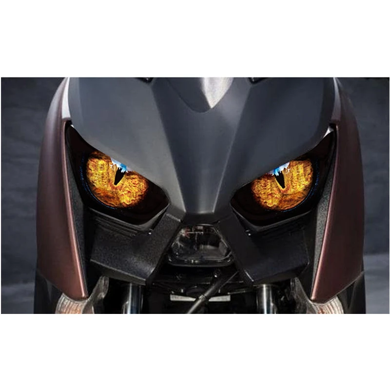 Аксессуары для мотоциклов наклейка защиты фар Yamaha Xmax 300 250 2017 2018 | Автомобили и