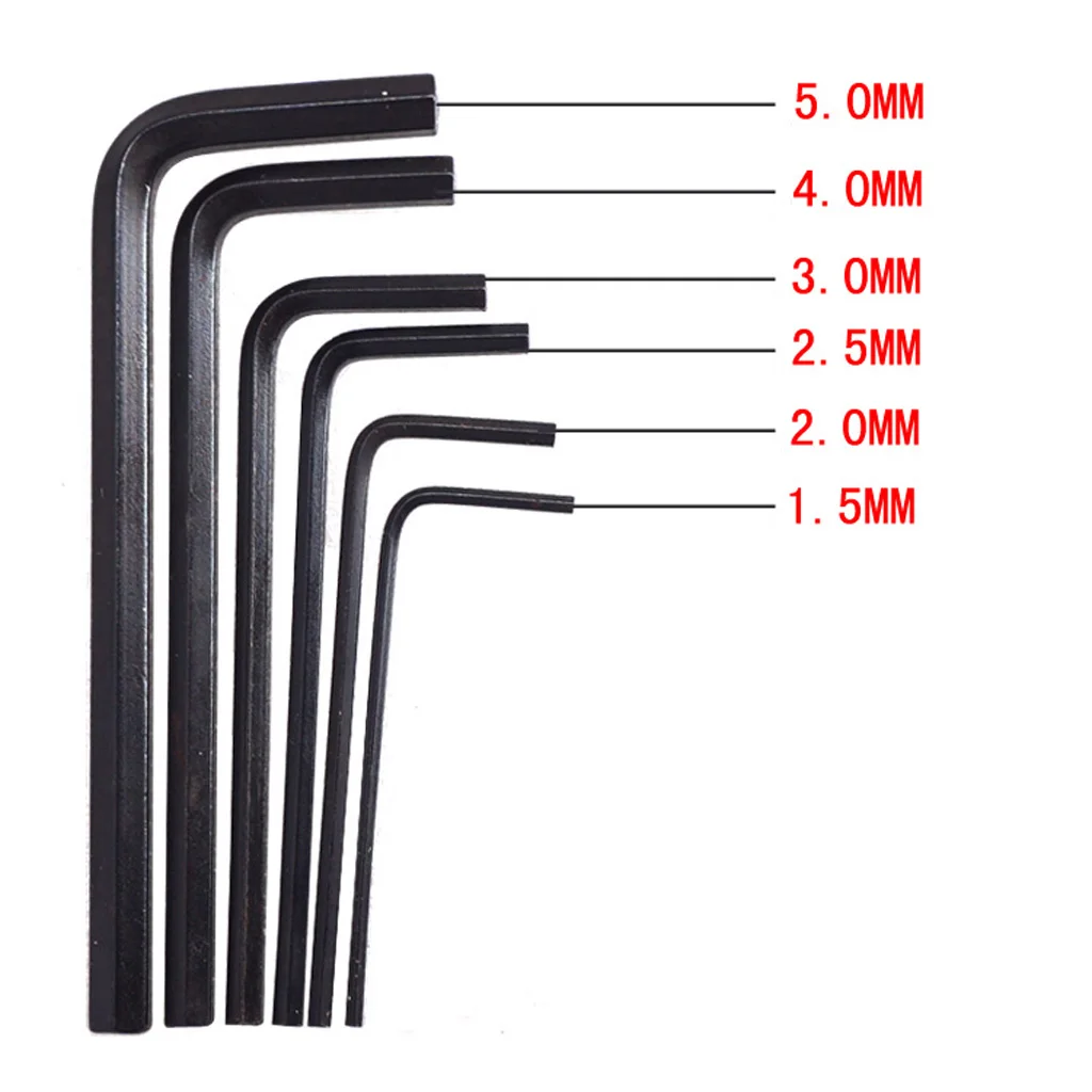 

MagiDeal 6Pcs Guitar Repair Allen Wrench for Guitar Bass Adjustment Tools