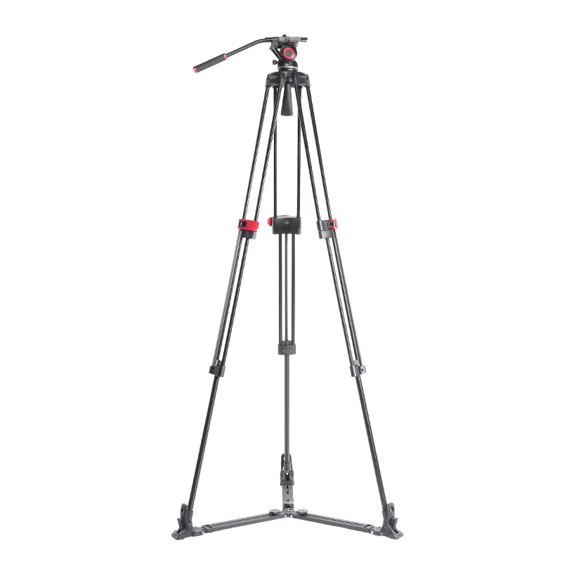 Штатив для видеокамеры из Алюминиевого волокна с головкой и распределителем