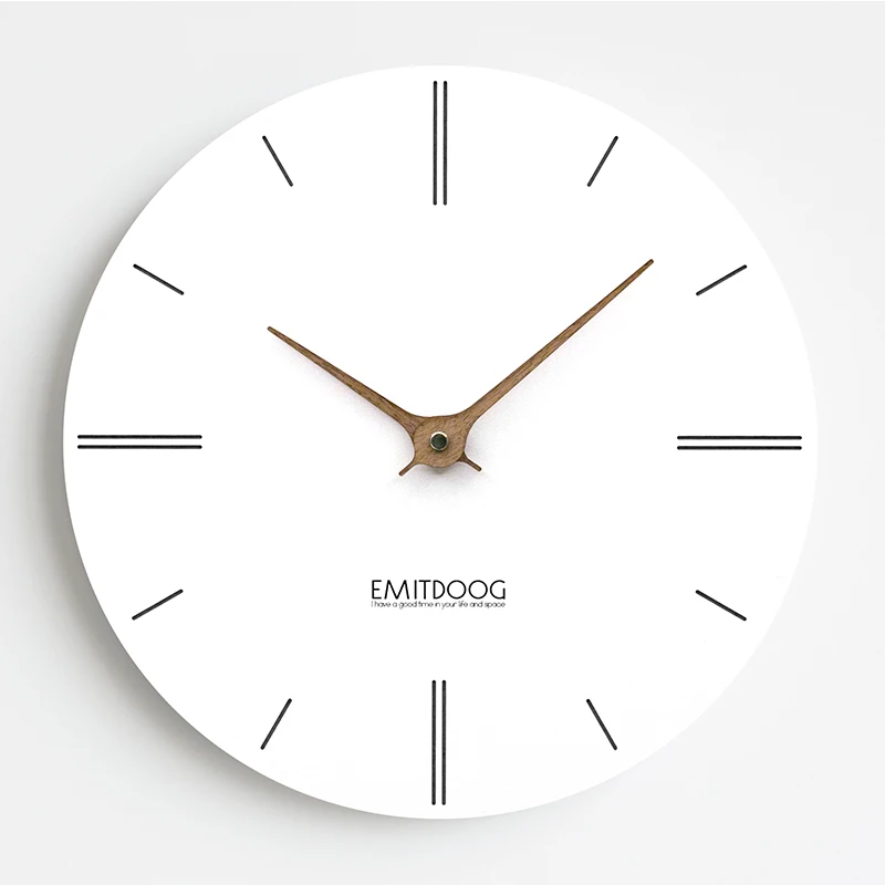 

Home Decor Hanging Wall Clocks Chinese Style Vintage Minimalistic Silent Wall Clock Wood Luxury Reloj Pared Home Decor AD50WC