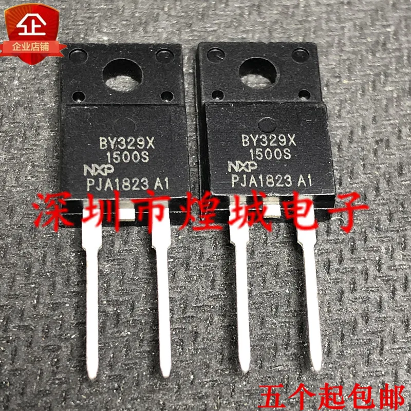 10PCS/Lot BY329X-1500S TO-220F-2 1500V 6A 5 |