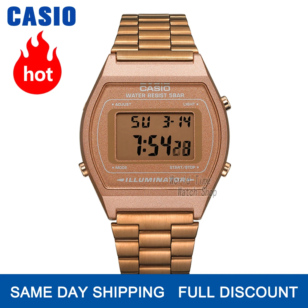 Casio watch Rose gold watch men set brand luxury LED digital Waterproof Quartz men watch Sport military Watch relogio masculino