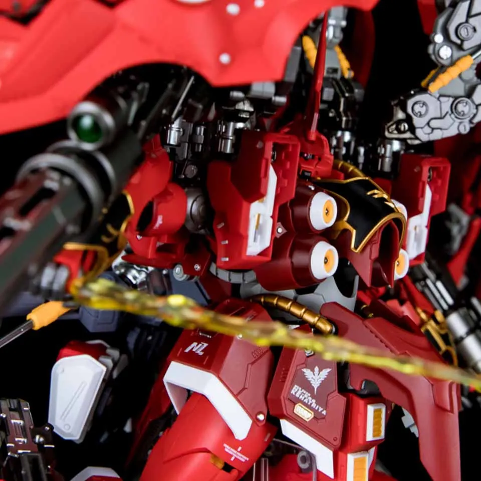 Сплав MB металлизированная MB 1/100 сплав KSHATRIYA красная версия аниме фигурка робота игрушка подарок