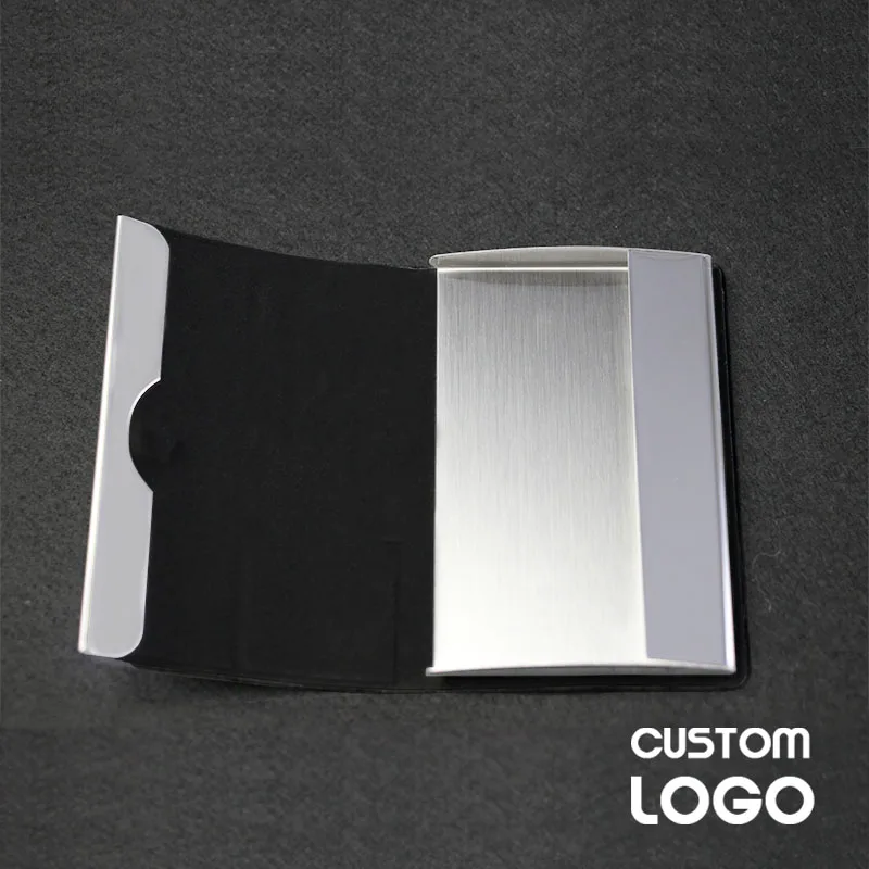 Высокое качество Бизнес держатель для карт выгравировать с возможностью