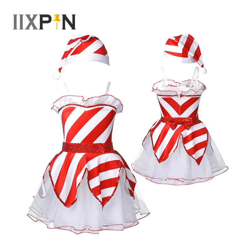 Купи Baby Girl Clothes Kids Dresses for Girls Christmas Stage Clothing Santa Claus Princess Dress New Year Party Cosplay Costume за 761 рублей в магазине AliExpress