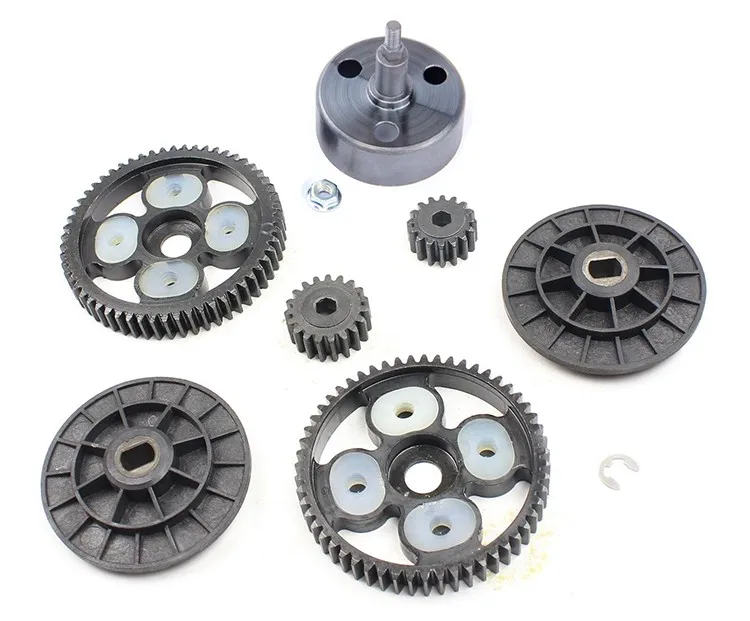 Металлическая Шестерня 58T/16T и 55T/19T Комплект для 1/5 Hpi Rovan Km Mcd Redcat Rcmk Fid Gtb Racing Baja 5b 5t 5scss грузовик Радиоуправляемый автомобиль запчасти