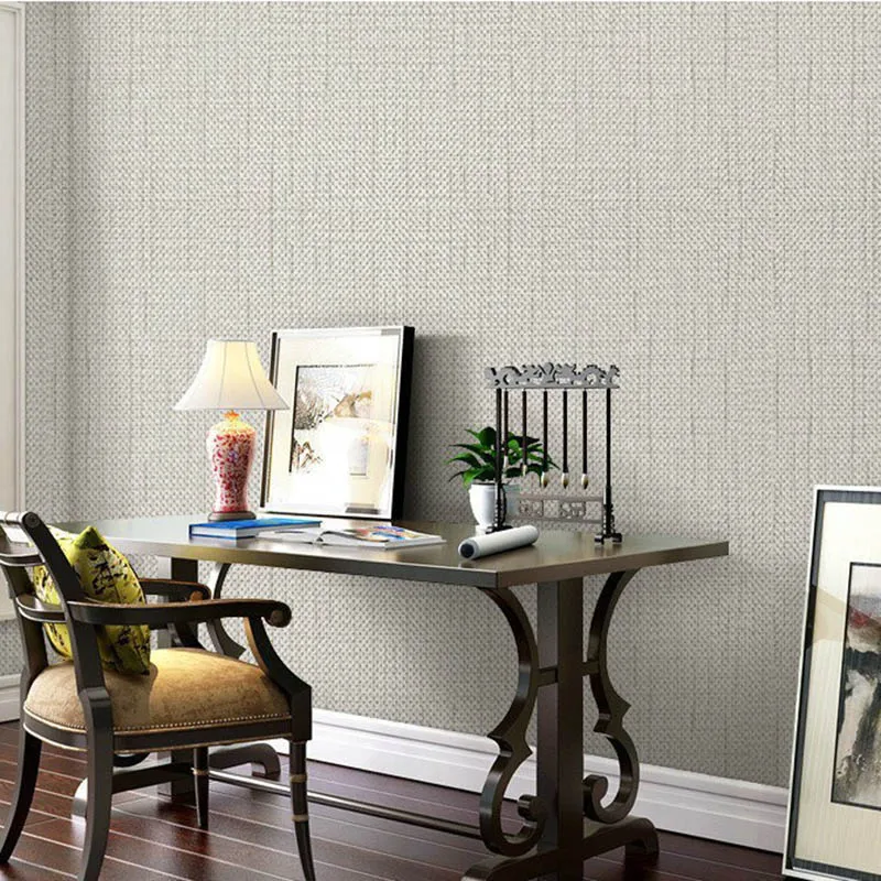 

9.5M Solid Color Wallpaper Self Adhesive Wall Sticker Wall Decor Waterproof Non-woven Wallpapepr Roll for Living Room Bedroom