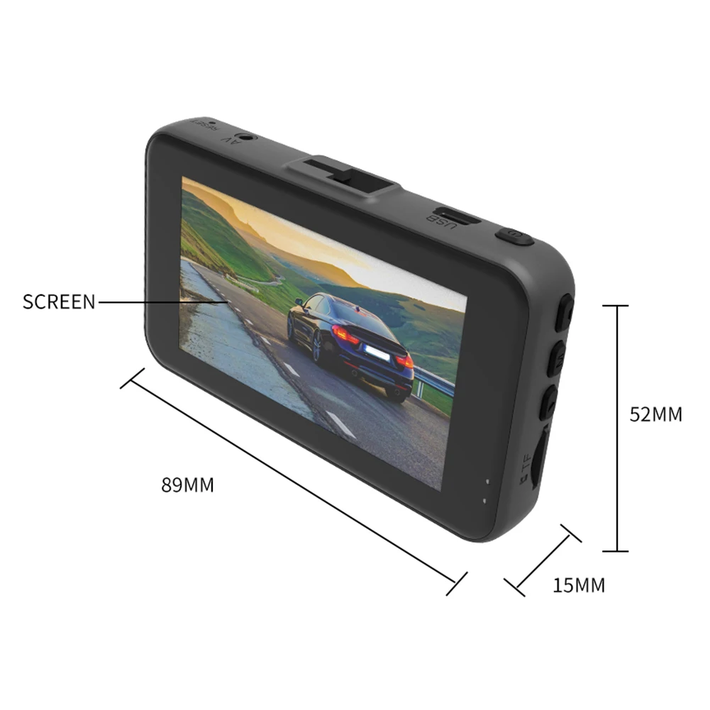 

1080P Car Rearview Mirror Dashcam Excellent Craftsmanship Well Durability HD Night Vision with Rear View Cam Car Electronics
