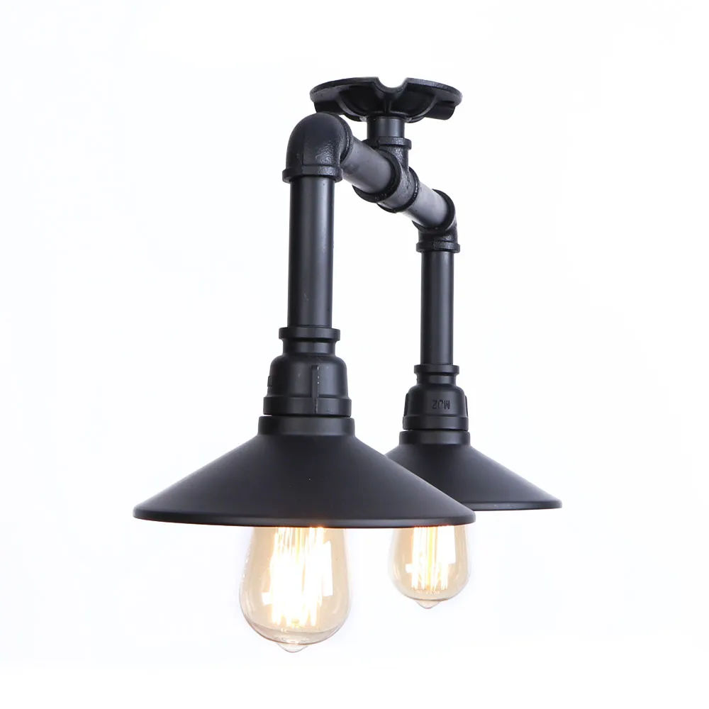 Винтажные окрашенные потолочные светильники в стиле арт-деко промышленные