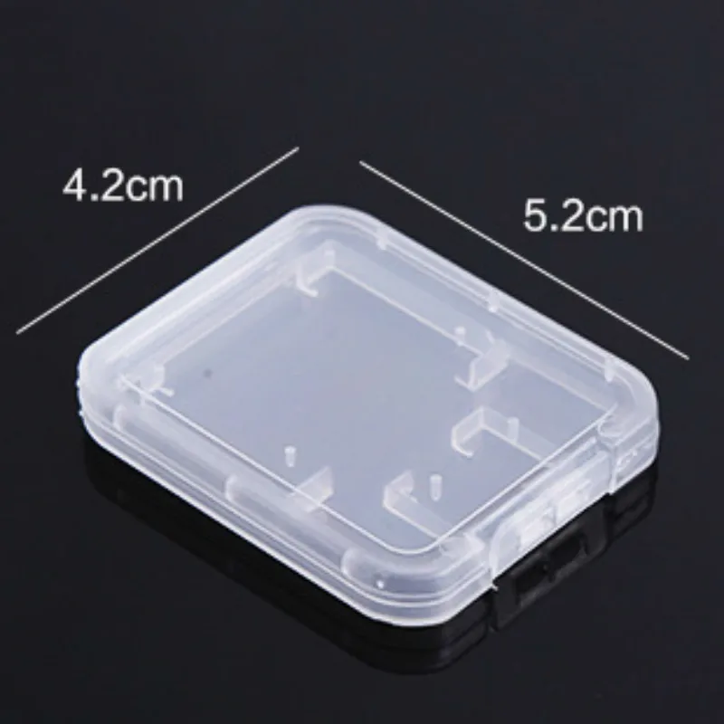 Защитный чехол для SD карты/карты памяти TF маленький белый пластиковый ящик